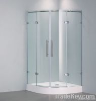 Frameless Quadrant shower enclosure shower cabin