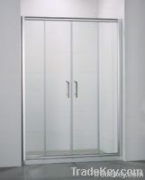 Double Sliding shower door shower screen