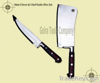 Meat Cleaver & Chef Knife