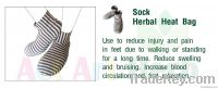 Sock herbal heat bag