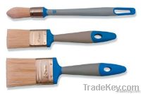 3pcs rubber handle britsle paint brush