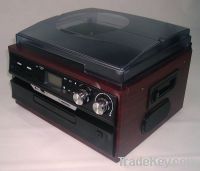 retro hi-fi usb turntable player