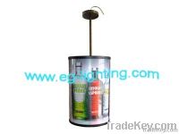 LED round rotating light box