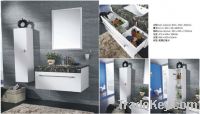 bathroom cabinets with marble wash basin