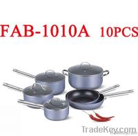 10pcs Aluminum Non-stick Cookware Set