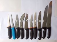 Kitchen chef butcher knives