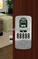 Biometric fingerprint door lock has no distinguish of right and left.