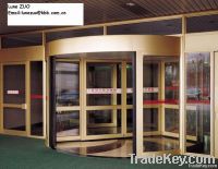 2 wings automatic revolving door