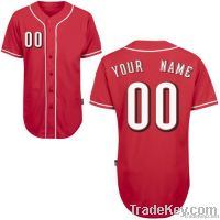 Reds Alternate Any Name Any # Custom Baseball Jersey Uniforms