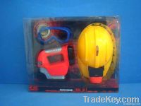 Plastic toys tools set