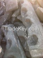 Low Sulfur and Low Specific Resistance Carbon Block Anode Scrap