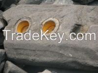 Low Sulfur and Low Specific Resistance Carbon Block Anode Scrap