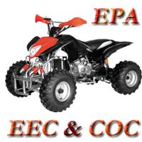 EPA ATV Scooter (WL-ATV200WA) Gasoline Motor
