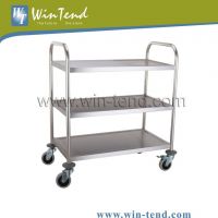 Stainless Steel Three-tier Trolley