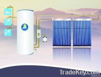 Compact pressurized solar water heater