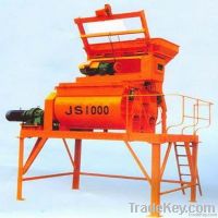 JS1000 Twin-shaft concrete mixer
