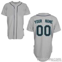 Mariners Away Any Name Any # Custom Baseball Jersey Uniforms