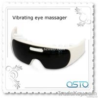 black magnetic eye massager