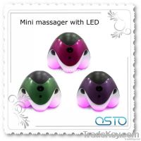 colorful mini massager with led