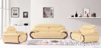Qualified leathersectional sofa/factory offer-A91
