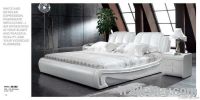 high quality soft bed/round bed/leather bed-9019