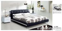 high quality soft bed/round bed/leather bed-9020