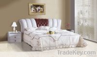 high quality soft bed/round bed/leather bed-211