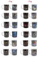 11OZ custom hot water  temperature heat sensitive color changing mug ceramic