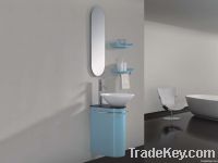Modern hanging PVC bathroom vanity, bathroom cabinet, bathroom set