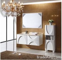 Solid wood commercial bathroom vanity, bathroom cabinet, bathroom set