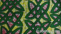 Printed fabric african cotton real wax