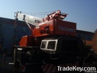 used tadano 25t rough terrain crane