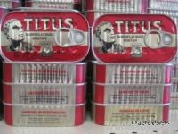 Titus Sardines in vegetable oil 125g