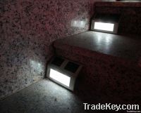 unique solar outdoor pathway stair LED light