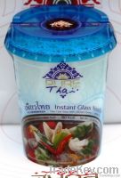 Instant glass noodle tom yum soup with mushroom flavour-VEGA