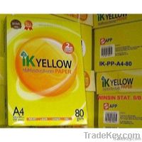 Ik Yellow A4 Copy Paper A4 Copy Paper