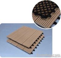 WPC outdoor  wood plastic composite DIY floor for patio
