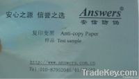 Answers anti-copy paper AX9902