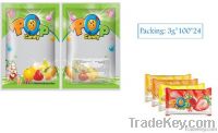 Fruits milk candy