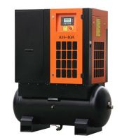 300L Good Quality Air Tank Screw Compressor Mounted With CE Approval