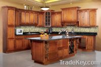 birch solid wood kitchen cabinet