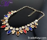new arrive colorful crystal necklace jewelry
