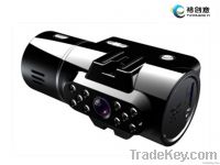 HD 720P, Dual lens with 14 LED, Car black box/Car DVR-(CY-399S)