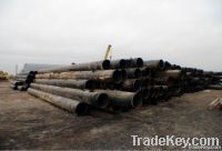 Pipe welded from diesel pipeline