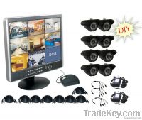 8CH LCD DVR KITS &LCD CCTV DVR SYSTEM SAV-DH9808+SAV-CW268