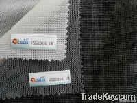 Weft-insertion fusible interlining