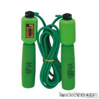Skipping rope with mechanical counting