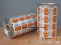 Embossed Aluminum Foil Rolls for Food/Yogurt Package