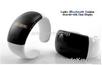 Ladies Bluetooth Fashion Bracelet with Time Display (Call/Distance Vib