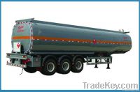 chemical liquid transportation semi-trailer